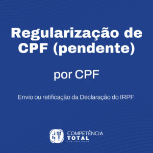 Regulararização de CPF Pendente