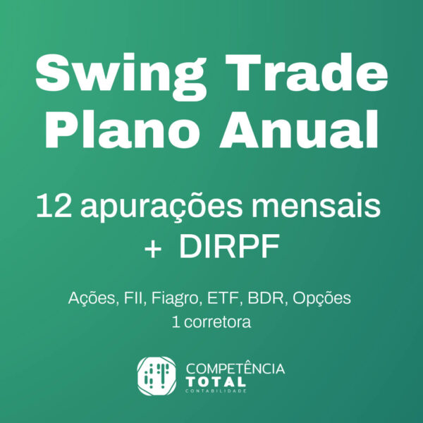 Swing Trade Anual - 1 Corretora